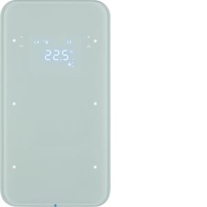 BERKER 75642060 Touch-Sensor Glass R.1 | 2-way, temperature controller | glass polar white