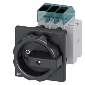 Siemens 3LD3254-1TK51 load disconnector 3LD3 Iu=32A 3-pole 11.5kW black 1NC+1NO