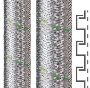 Flexa 14010111007 SPR-EDU-ASAD10 galvanized steel metal protection hose