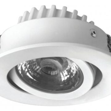 Megaman Dtw RICO HR IP44 36° WH 6.5W 500lm 818 LED recessed ceiling spotlight