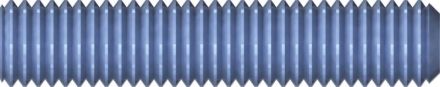 Reisser 000975S021-1801001-1 DIN 975 threaded rods, M 18, steel, galvanized, blue passivated, pack of 5