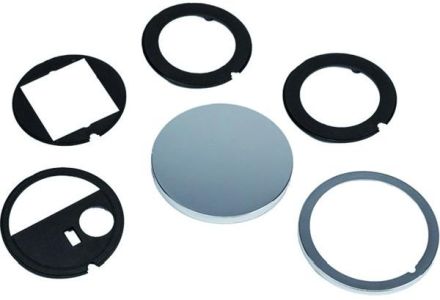 Bachmann 926.100 Lid set PIX stainless steel look