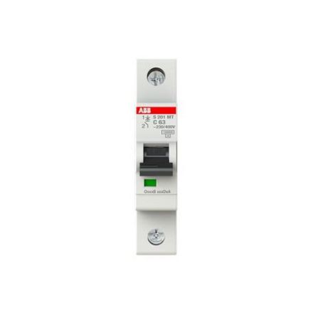 ABB Stotz-Kontakt 2CDS271445R0634 S201MT-C63 C-Char.10kA 63A 1P circuit breaker