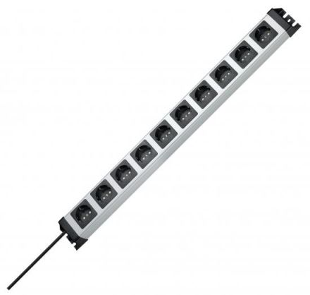 Kopp 227120011 POWERversal 10-way 250V 16A 3600W IP20 power strip