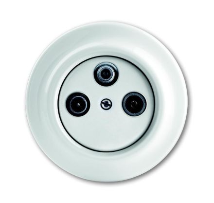 Busch-Jaeger 1743 J-64 antenna socket insert studio white