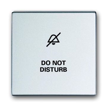 Busch-Jaeger 1786/11-83 rocker with print aluminum silver