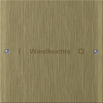 Gira 2131607 Rocker set 1-way, labelable System 55 Bronze