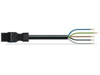 Wago 891-8995/216-801 connection cable 5x1.5mm² St, 8m, black