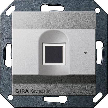 Gira 261726 Gira Keyless In fingerprint reader System 55 F Alu
