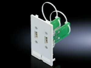 RITTAL 2482540 Interface insert 2xUSB type A