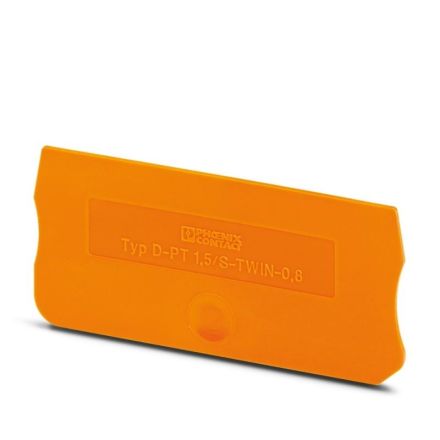 Phoenix Contact 1029571 D-PT 1,5/S-TWIN-0,8 OG end cover