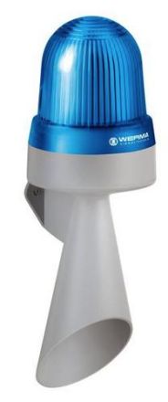 Werma 43550075 WM continuous tone 24VAC/DC BU LED horn