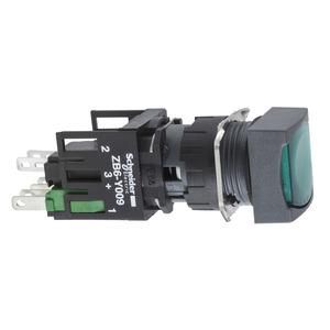 Schneider Electric XB6CF3B5B green illuminated pushbutton