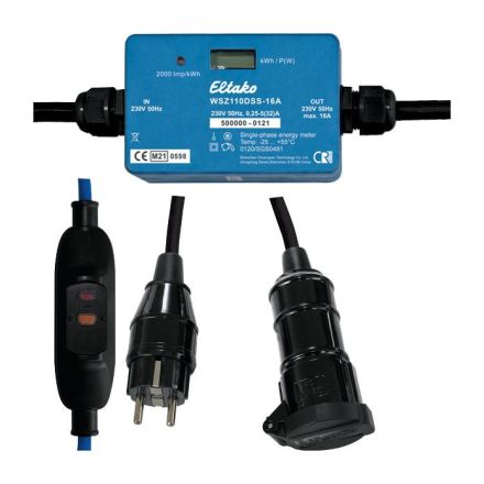 Eltako 28016112 WSZ110DSS-16A+PRCD MID mobile AC energy meter