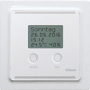 Eltako 30055803 FUTH55ED/230V-pg polar white glossy wireless sensor