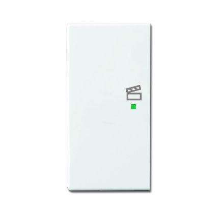 Busch-Jaeger 6233-21-84 rocker switch, 2-way left, with symbol 'Scene' studio white