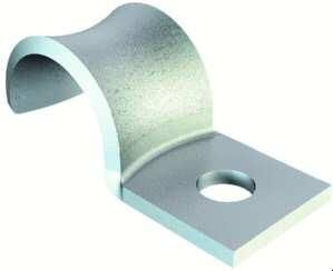OBO Bettermann WN7855A2.5 single-lobe 2.5mm fastening clamp, 1043021