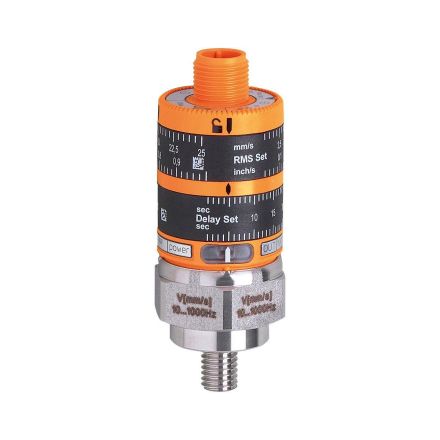ifm electronic VKV021 0 25 RMS mm/s 1xNC DC PNP device vibration monitor