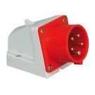 Kopp 171800007 wall plug IP44 ro.5p.16A
