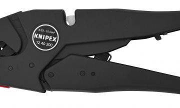 Knipex 12 40 200 200mm self-adjusting wire stripping pliers