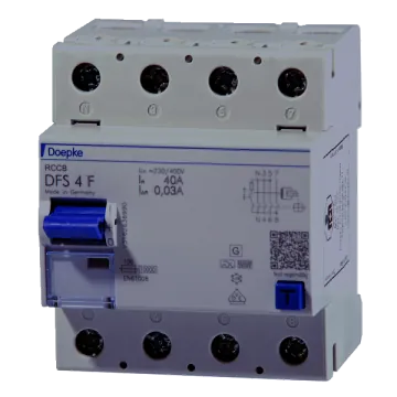 Doepke 09117820 DFS4 016-4/0.50-F residual current circuit breaker TYPE F