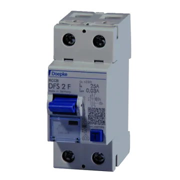 Doepke 09124020 DFS2 025-2/0,03-F residual current circuit breaker TYPE F