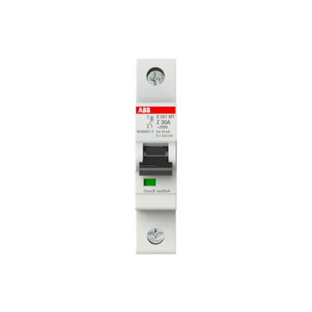 ABB Stotz-Kontakt 2CDS271445R0528 S201MT-Z30 Z-Char.10kA 30A 1P circuit breaker
