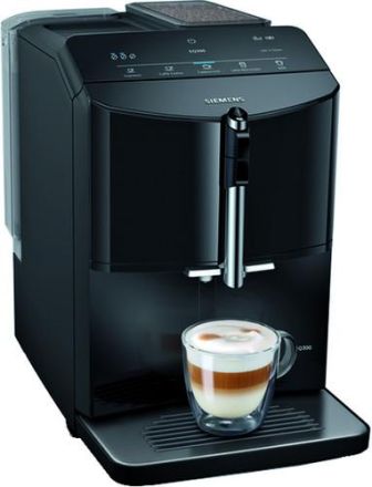Siemens TF301E09 EQ300 piano lacquer/black fully automatic coffee machine bC