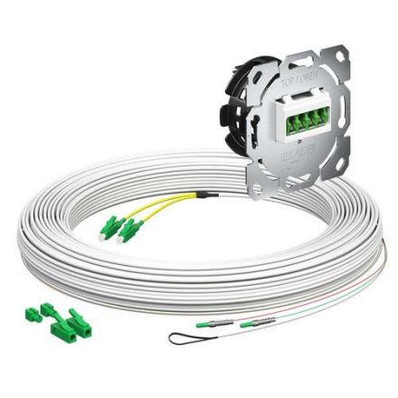 Kaiser 4250023 Gf-TA E3S UP 2xF LC/APC DX L:30m HÜP subscriber connection