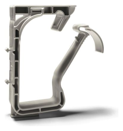 Schnabl 30590 SHS35 H0 for screwing / shooting collector holder