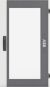 ABB Striebel & John TZT206 Transparent door 2FB / 6RE accessory TwinLine cabinet series, 2CPX010862R9999