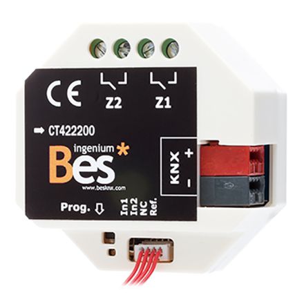 BESKNX CT422220 KNX universal actuator UP | 2-way, 2 inputs