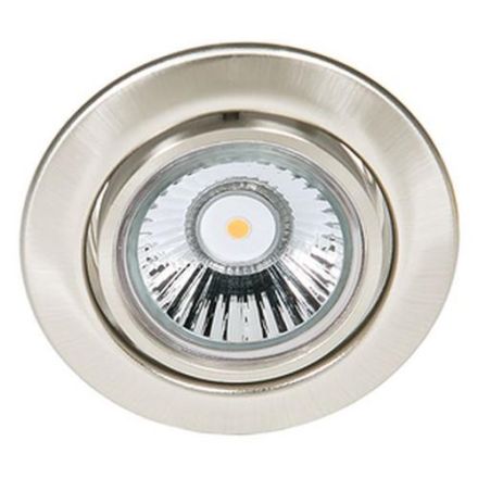 Nobile 1750000900 C 3830 nickel-brushed 50W recessed ceiling spotlight LB23
