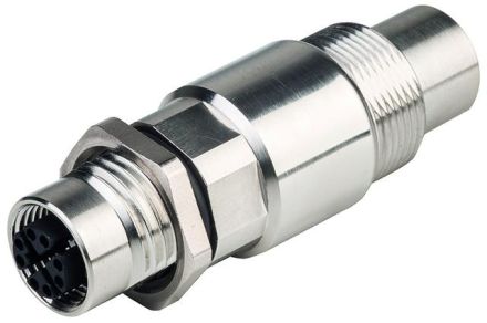 Telegärtner J80029A0100 M12x1 CO-8X-180-8X-180-C6A000 Cat.6A connection cable