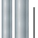 Flexa 10205101030 K-hose AD36 30x36mm grey solid plastic hose