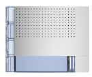 Bticino 351011 front panel SFERA New BASIS for loudspeaker 1RT ALLMETAL, (aluminium)
