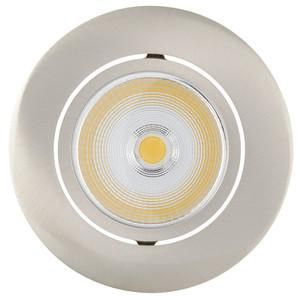 Nobile 1857096947 5068 ECO Flat nickel brushed 6W TUN 38° LED recessed ceiling spotlight