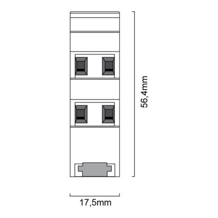 LUNATONE 86458676-HS DALI blind actuator REG | 1x