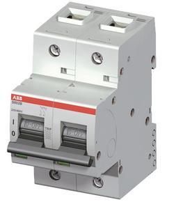 ABB Stotz-Kontakt S802B-B80, high-performance circuit breaker 80A,B,230/400VAC=Icu16kA,2P, 2CCS812001R0805