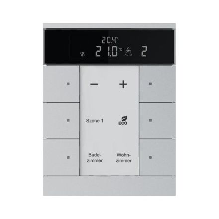 BUSCH-JAEGER SBS/U6.0.11-83 KNX-RTR extension Tenton | 6-way | aluminum silver