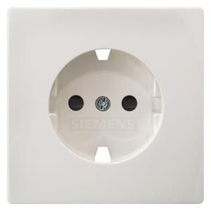 Siemens 5UH1066 cover plate DELTA style titanium white