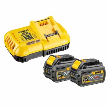Dewalt DCB118T2-QW Cordless Starter Set FlexVolt 2x Battery (54/18V) + Charger