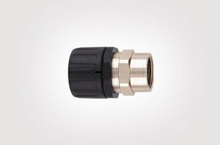 HellermannTyton 166-21412 HG28-SF-PG21-PA66/NP HelaGuard plastic cable gland