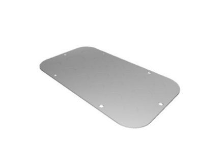 RITTAL 2571100 AX metric knockout size 1 256x149mm metal flange plate
