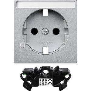 MERTEN MEG2333-0460 central plate aluminum System M