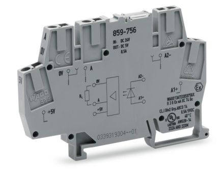 Wago 859-756 optocoupler terminal