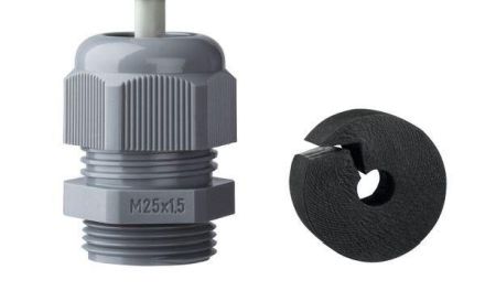 Jacob K345-1025-00 closed sealing ring RAL7035 PERFECT-FIX cable gland