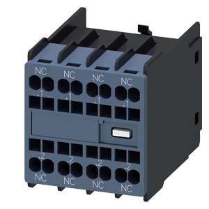 Siemens 3RH2911-2FA04 auxiliary switch block 4NC