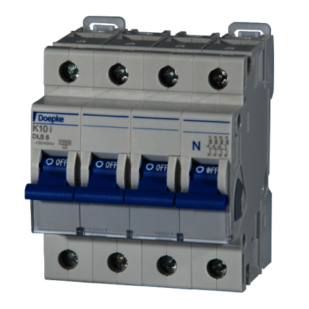 Doepke 09916687 DLS6I K40A 3-pole+N 10KA circuit breaker