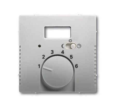 Busch-Jaeger 1795 TA-866 central plate, for room temperature controller stainless steel